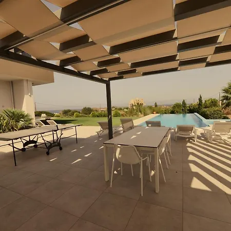 Gardenia, De Luxe Avec Piscine à Débordement Villa Chania (Crete)